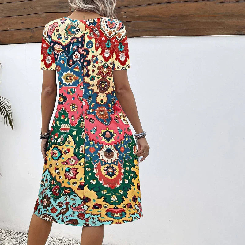 Marlene - Bohemian-Kleid