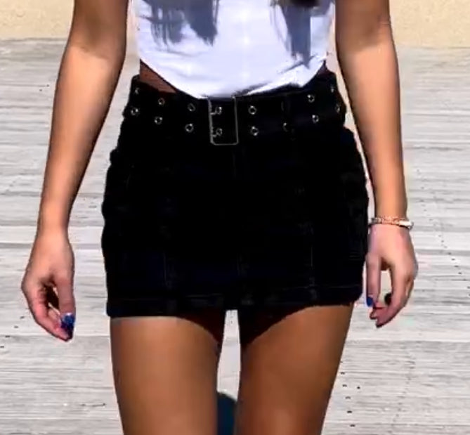 Lauren - Schwarzer Rock