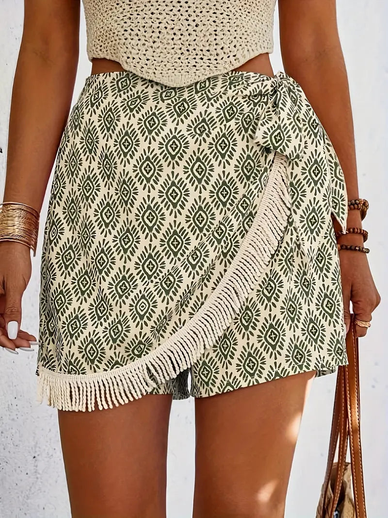 Camilla – Stylische Wickelshorts