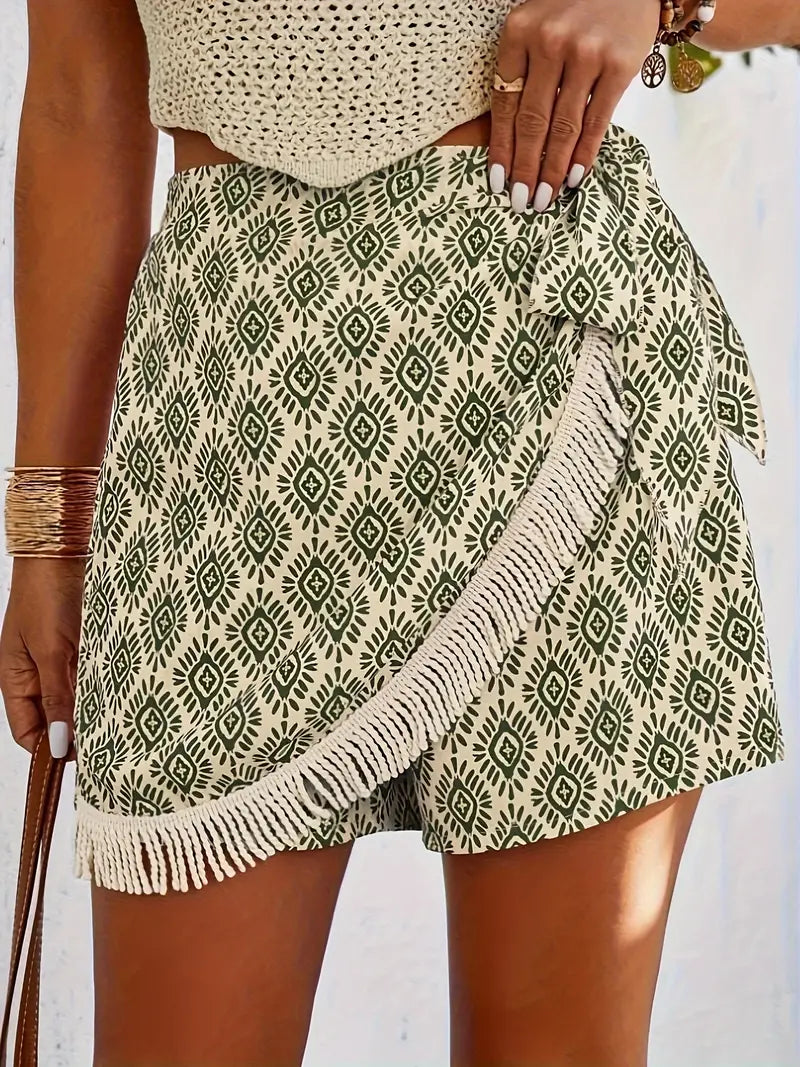 Camilla – Stylische Wickelshorts