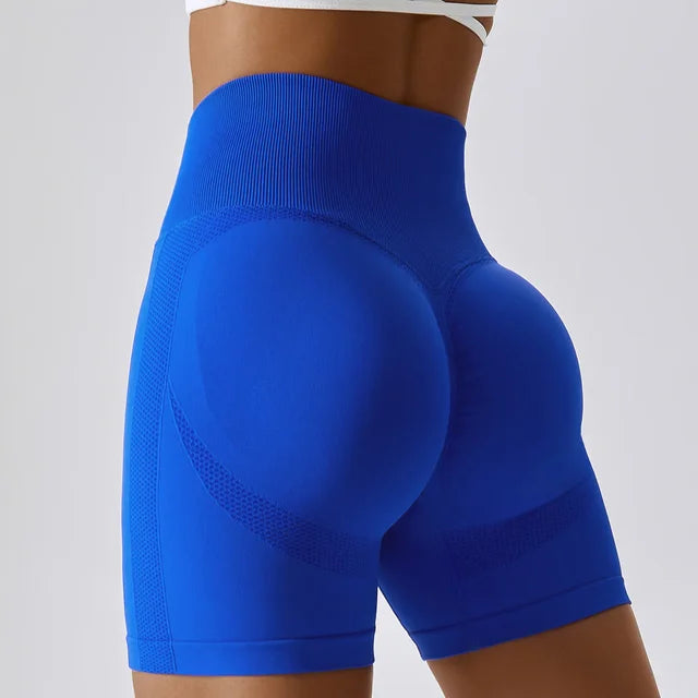 Erika – Nahtlose Shorts mit hoher Taille