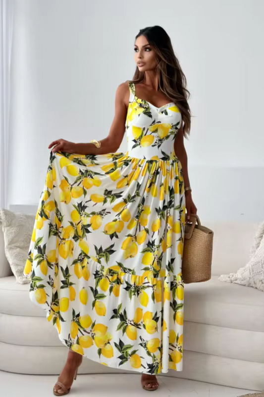 Andromeda - Ärmelloses Maxikleid