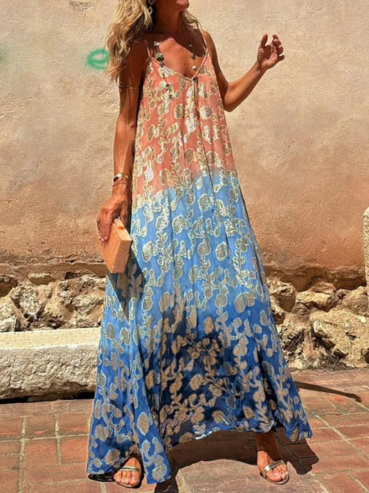 Maisie – Lockeres Maxikleid