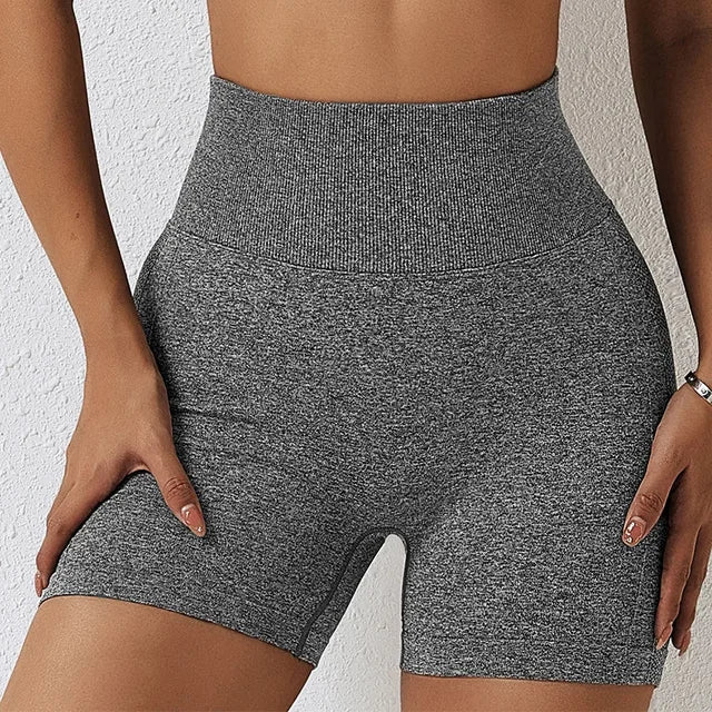 Erika – Nahtlose Shorts mit hoher Taille