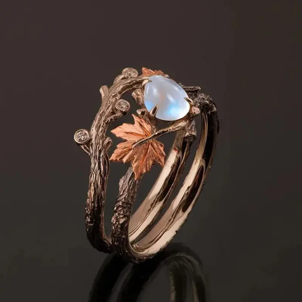 Autumn Maple Moonstone Ring®