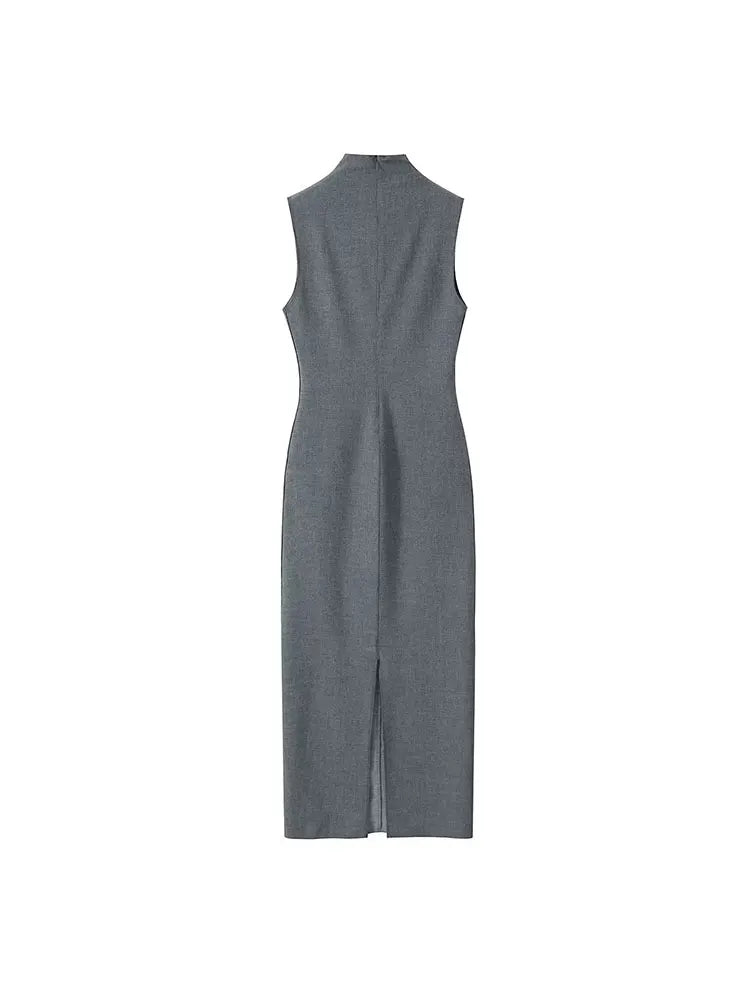 Himena – Ärmelloses Bleistiftkleid