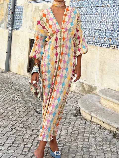 Jacel - Böhmisches Maxikleid