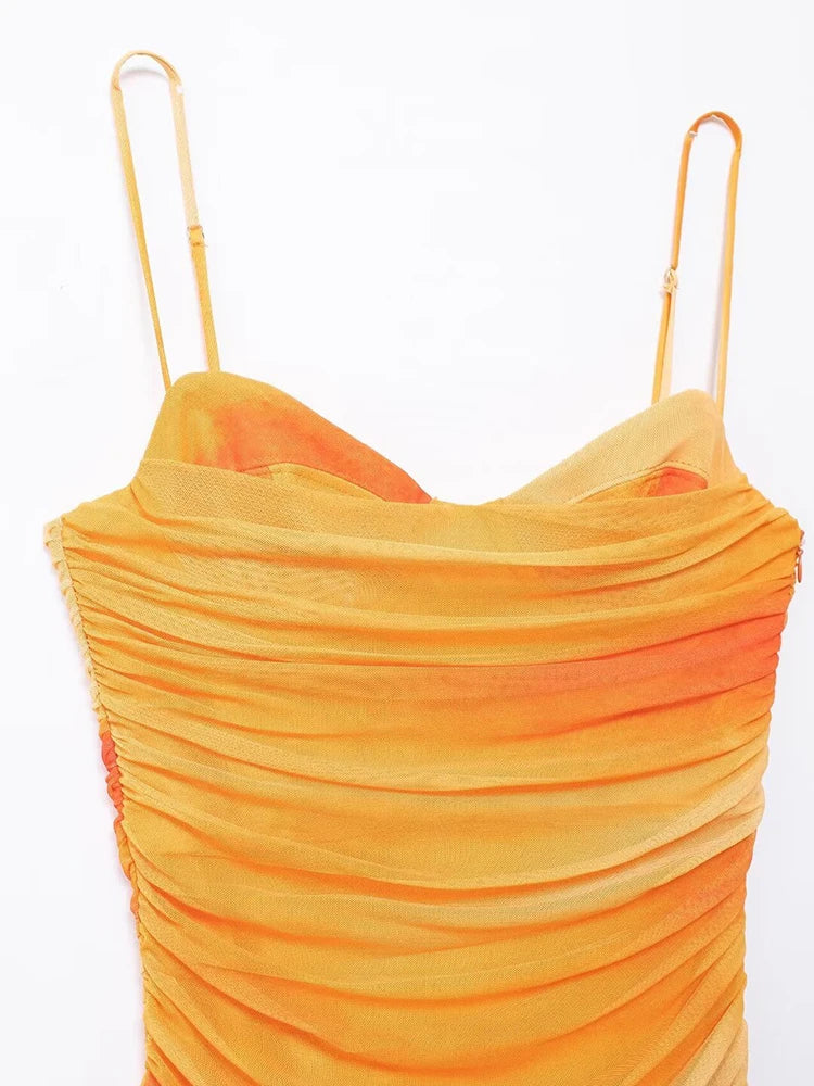 Leticia – Elegantes Plissiertes Figurbetontes Kleid