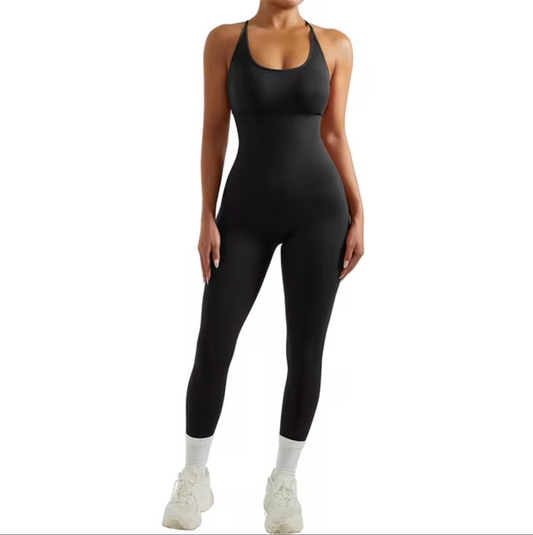 Oni – Ärmelloser figurbetonter Overall