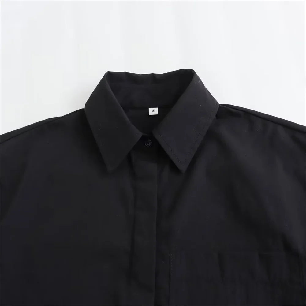 Latisha – Übergroße Button-Down-Hemden